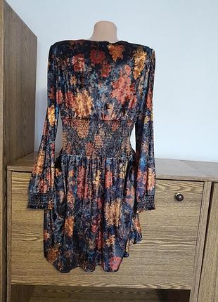Платье бархатное 👗 2