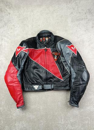 Женская кожаная мото куртка dainese womens vintage motorcycle #2 leather jacket