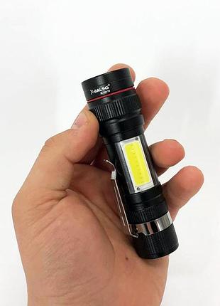 Тактичный фонарь ручной bailong bl-520 t6, фонарик на все случаи, мощный фонарик для дома ar-334 с зарядкой