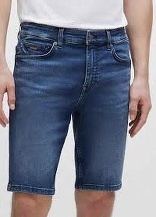 Джинсові шорти boss delaware slim fit, 30