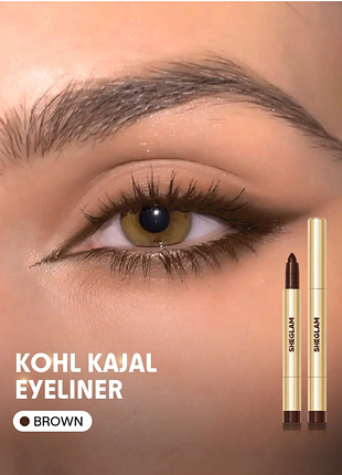 Кремовый карандаш-кайал для глаз sheglam bold moves kohl cream eyeliner - brown (5977)