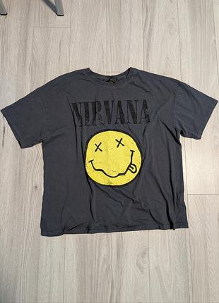 Футболка унісекс nirvana розмір l гарний стан