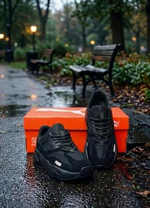 Жіночі кросівки puma/весняні чорні кросівки пумк