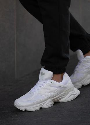 New balance 9060 triple white