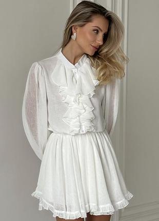 Плаття beatrice з воланами ivina boutique