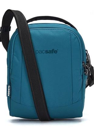 Сумка через плече антизлодій pacsafe® ls100 crossbody, 6 ступенів захисту, колір синій - 40131530