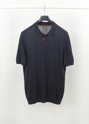 Чоловіча polo футболка h&m silk blend