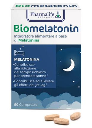 Диетическая добавка для улучшения сна "биомелатонин" pharmalife, 90 таблеток