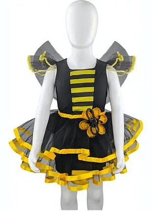 Пчелка. карнавальное платье детское 6-8 лет