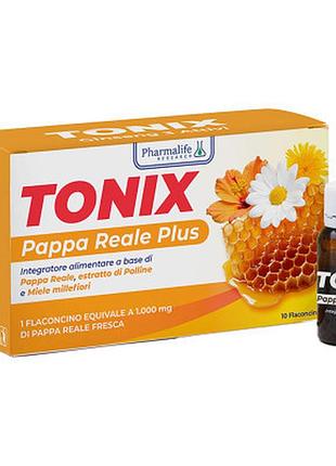 Диетическая добавка tonix "маточное молочко", 10 флаконов по 15 мл