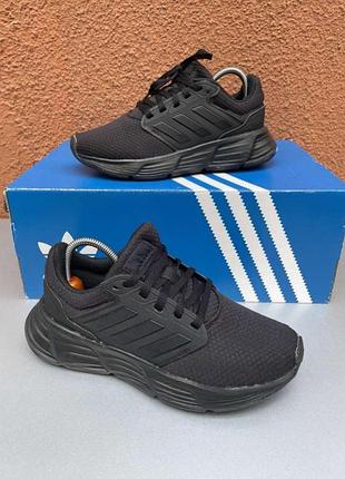 Оригінальні кросівки adidas galaxy 6 36.5 розмір 22.5 см чорного кольору