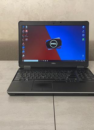 Ноутбук dell latitude e6540, 15,6" fhd, i7-4610m, 16gb, 256gb ssd, radeon 2gb