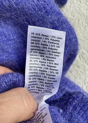 Светр гольф samsoe samsoe alpaca wool blend 4