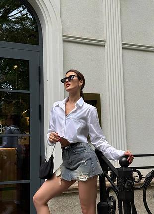 Спідниця  шорти джинсова 4