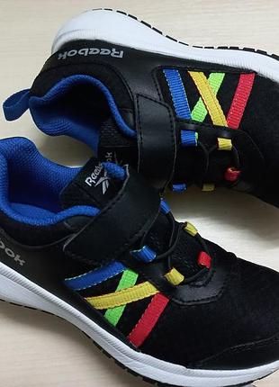 Кроссовки мокасины кожа текстиль мал.31р.reebok  вьетнам