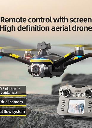Xkj k15max бездротовий дрон з екранним пультом дистанційного керування fpv-камерою, оптичним позиціонуванням та системою керування