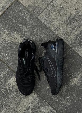 Кросівки nike react vision full black 3