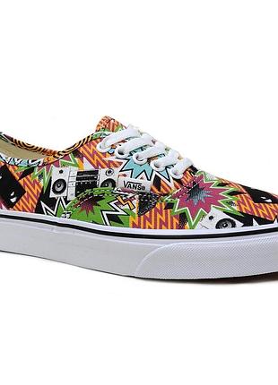 Нові чоловічі оригінальні кеди vans authentic у забарвленні "freshness - mixed tape" 46/12 usa 🇺🇸