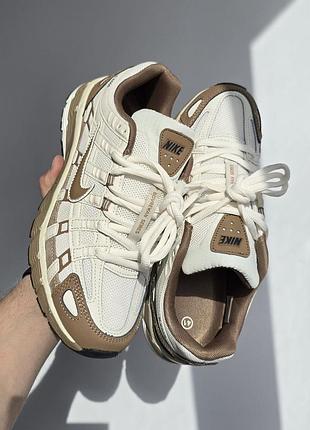 Чоловічі кросівки nike p-6000 • cream / mocha 6