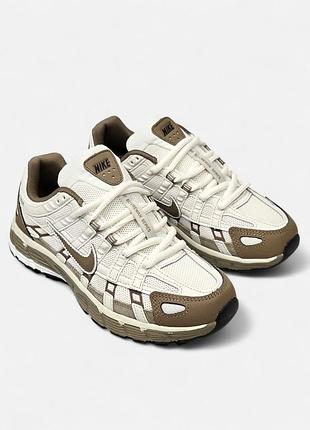 Чоловічі кросівки nike p-6000 • cream / mocha 10