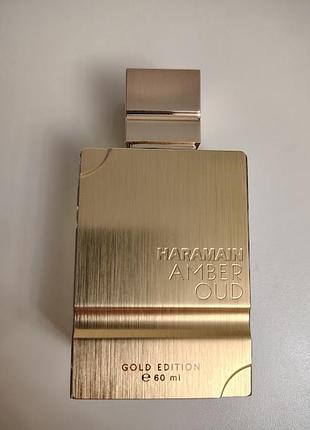 Парфюмированная вода унисекс al haramain amber oud gold edition, 60 мл