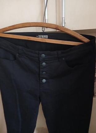 Черные мужские джиннсы denim 44.