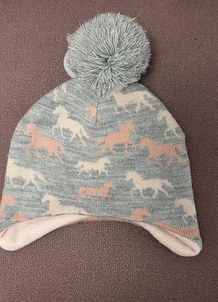 Шапка на дівчинку h&m