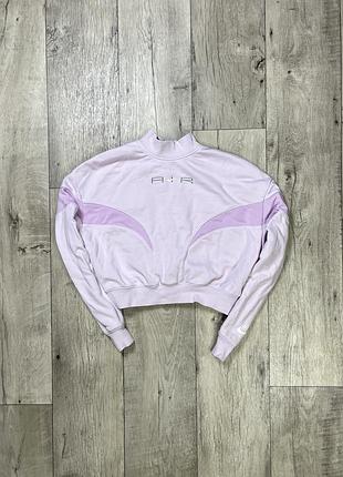 Nike air кофта лонгслив s размер женская спортивная розовая