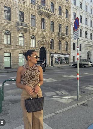 Боді в анімалістичний принт нова колекція zara леопардовий принт леопардовый боди