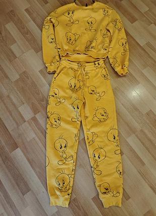 Костюм divided h&amp;m looney tunes