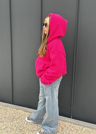 Курточка тедді для дівчат на підкладці 7