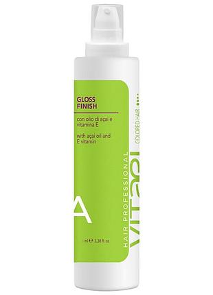 Vitael colored hair gloss finish флюїд шовковий для фарбованного волосся 150 мл