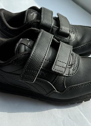 Кросівки puma для хлопчика чорні 30 розмір