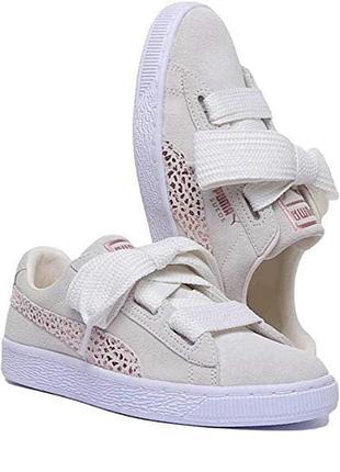 Кроссовки puma suede heart animal 37, 23см стелька
