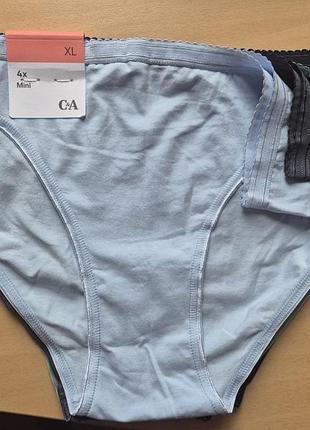 Труси жіночі c&a xl набір бавовняні