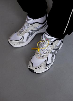 Asics gel-2160 white silver grey 7