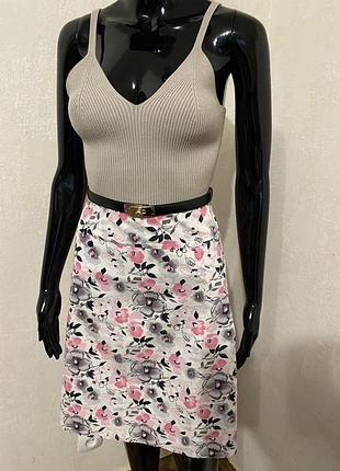 ✅новинка ✅супер спідниця в квітковому / романтичному стилі, на літо