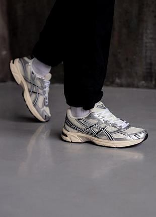 Asics gel-1130 white silver black 5