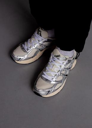 Asics gel-1130 white silver black 4