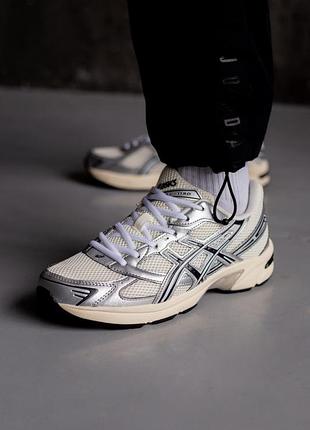 Asics gel-1130 white silver black 3