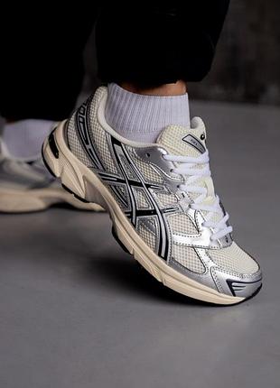 Asics gel-1130 white silver black 8