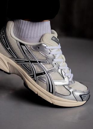 Asics gel-1130 white silver black 9