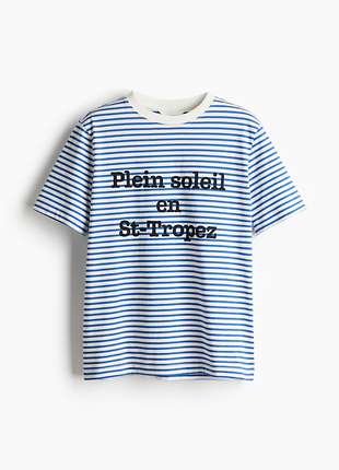 Футболка с принтом h&amp;m