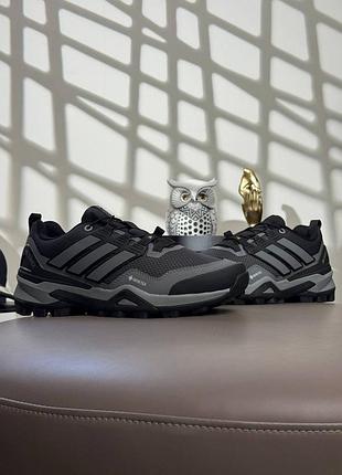 💎чоловічі кросівки adidas terrex skychaser gtx grey black