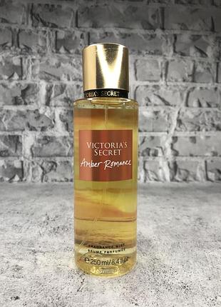 Парфумований спрей для тіла victoria`s secret amber romance fragrance mist body spray (250 мл)