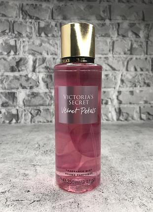 Velvet petals - парфюмированный спрей(мист) для тела victoria s secret - velvet petals 250 ml.