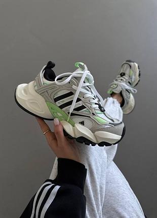 Adidas vento xlg deluxe grey  beige green