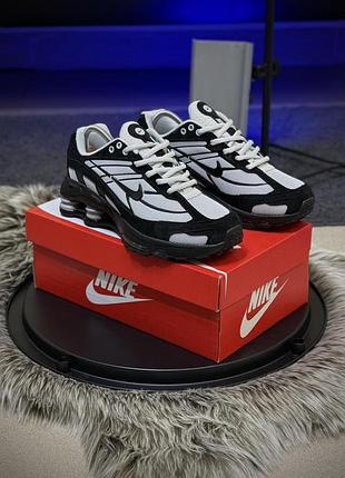 Мужские кроссовки nike shox ride 2 sp, черно белые