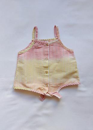 Хлопковый топ so cute 18-24м, 92см