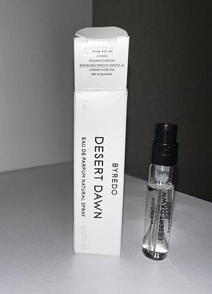 ♥️byredo desert dawn, пробник, оригинал